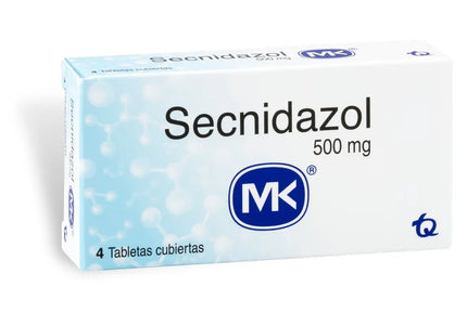 Secnidazol 500 Mg 4 Tabletas Mk