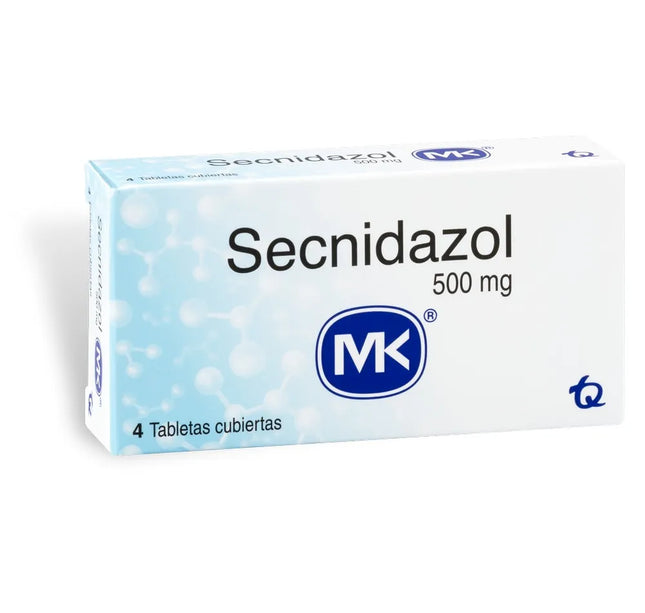 Secnidazol 500 Mg 4 Tabletas Mk