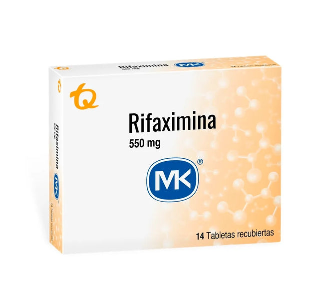Rifaximina 550 Mg 14 Tabs Mk
