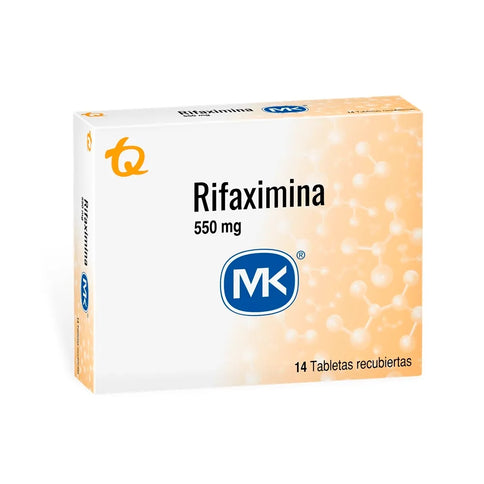 Rifaximina 550 Mg 14 Tabs Mk
