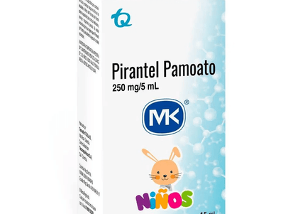 Pamoato Pirantel Suspension 15 Ml Mk