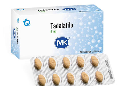 Tadalafilo 5 Mg 30 Tabletas Mk3 Pae
