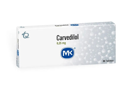 Carvedilol 6 25 Mg 30 Tbs Mk