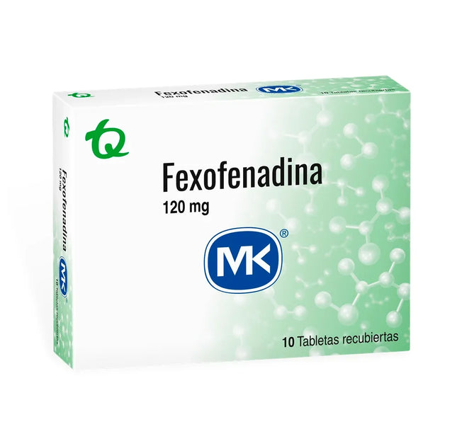 Fexofenadina 120 Mg 10 Tbs Mk