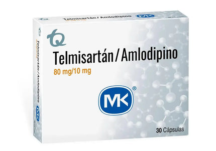 Telmisartán Amlodipino 80 10M 30Tb Mk