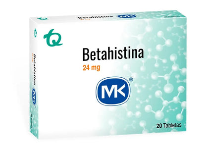 Betahistina 24 Mg 20 Tbs Mk