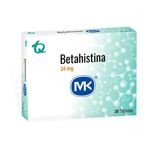 Betahistina 24 Mg 20 Tbs Mk