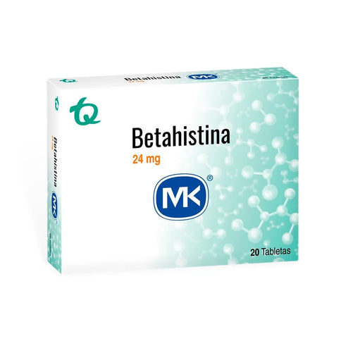 Betahistina 24 Mg 20 Tbs Mk