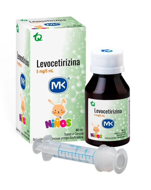 LEVOCETIRIZINA 0.05% JBE FCO X 60 ML MK