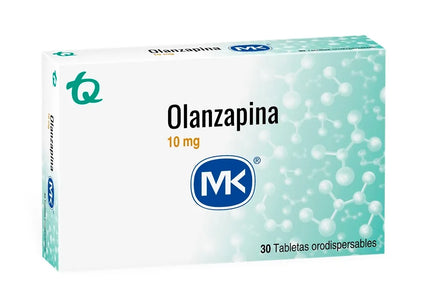 Olanzapina 10 Mg 30 Tabs Mk P129045