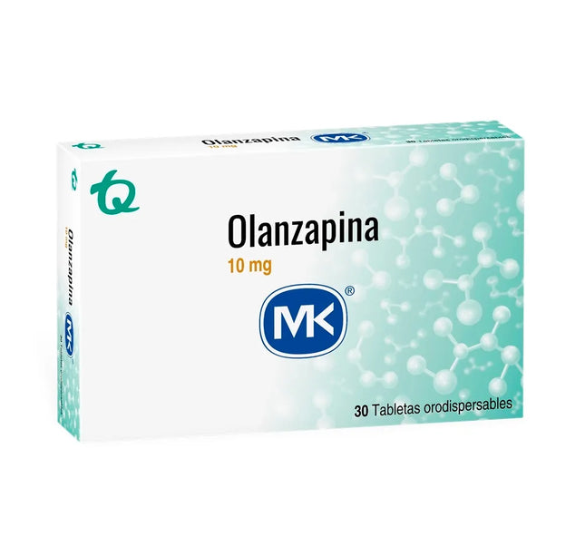 Olanzapina 10 Mg 30 Tabs Mk P129045