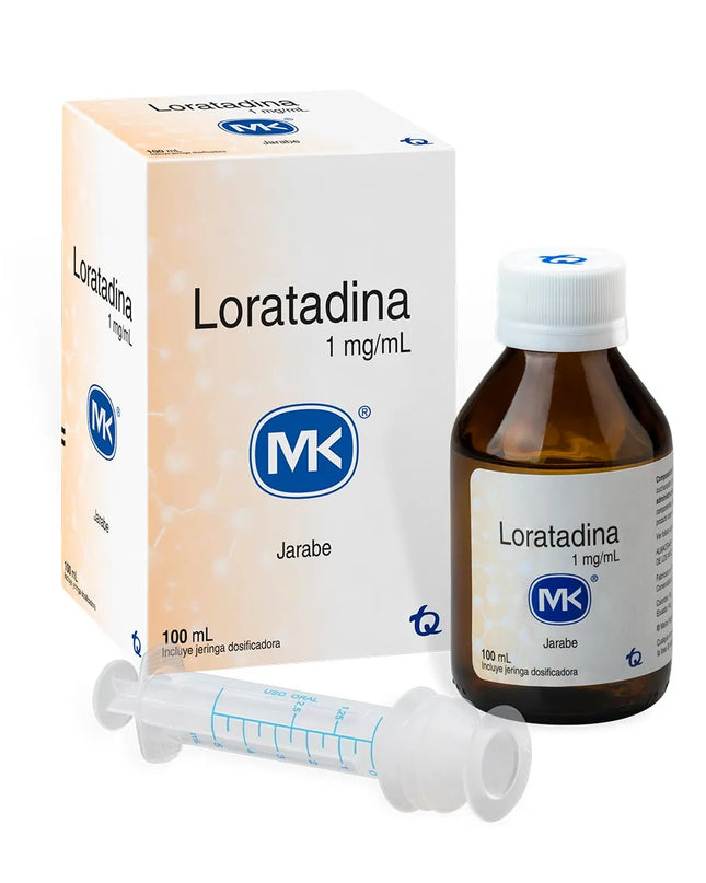 LORATADINA 1MG/ML JBE 100ML + DOSIF. MK
