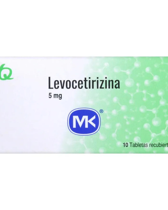 LEVOCETIRIZINA 5 MG 10 TBS MK