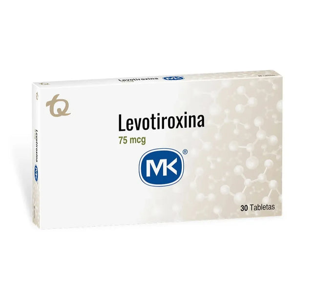Levotiroxina 75 Mcg 30 Tbs Mk