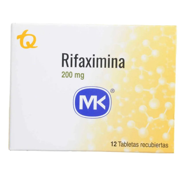Rifaximina 200 Mg 12 Tbs Rec Mk