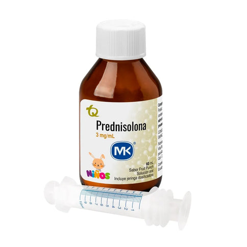 Prednisolona 3Mg 1Ml Sln 60 Ml Mk