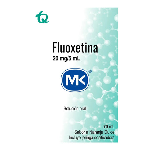 Fluoxetina 20 Mg 5Ml 70 Ml Mk
