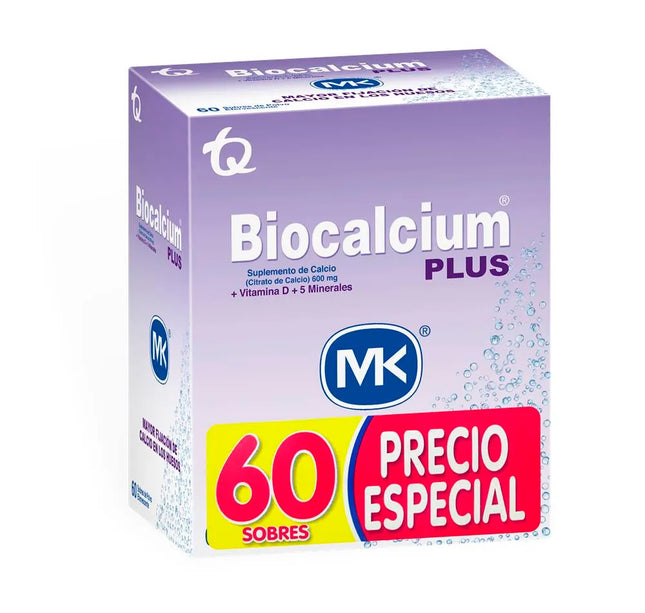Biocalcium Plus Polvo 60 Sobres Mk P Esp