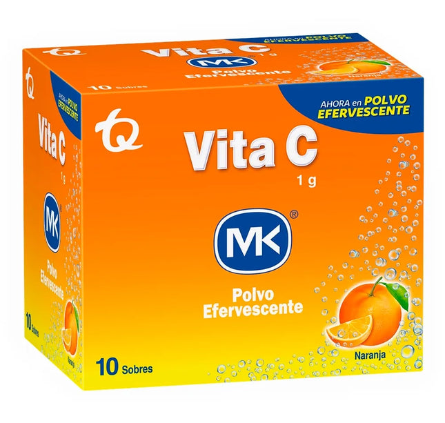 Vita C Efervescente 1Gr 10 Sbs Mk