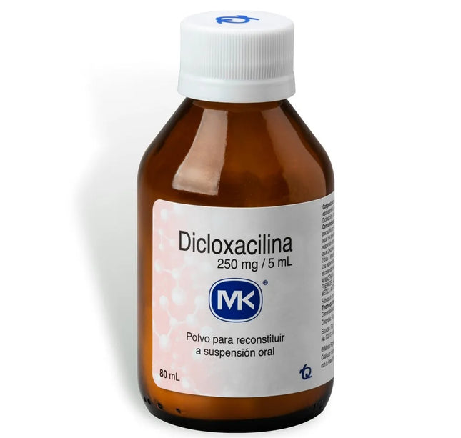 Dicloxacilina 250 Mg Suspension 80 Ml Mk