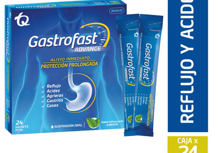GASTROFAST ADVANCE CJA 24 SACHETS 10 ML