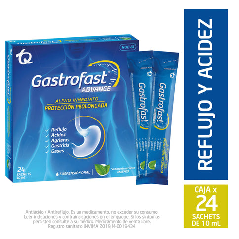 GASTROFAST ADVANCE CJA 24 SACHETS 10 ML