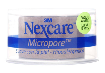 Micropore Nexcare 3M Carr 24Mmx5M Pague 4 Lleve 5 Mts