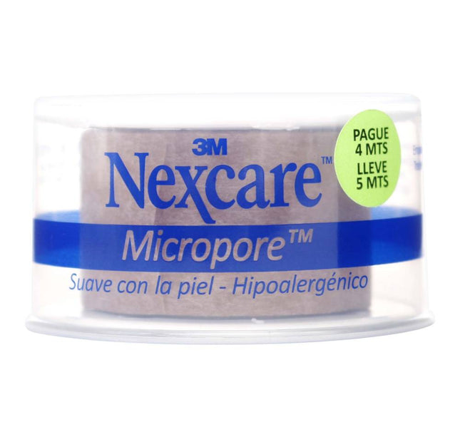 Micropore Nexcare 3M Carr 24Mmx5M Pague 4 Lleve 5 Mts