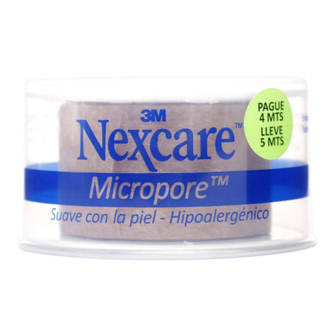 Micropore Nexcare 3M Carr 24Mmx5M Pague 4 Lleve 5 Mts