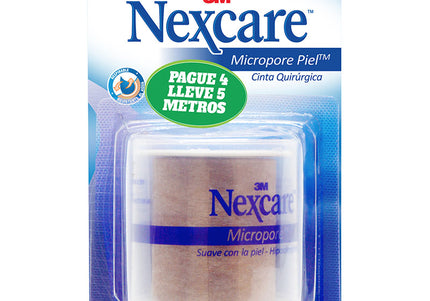 Micropore Piel 48X5 Dispensador  Pague 4 Lleve 5 Mts
