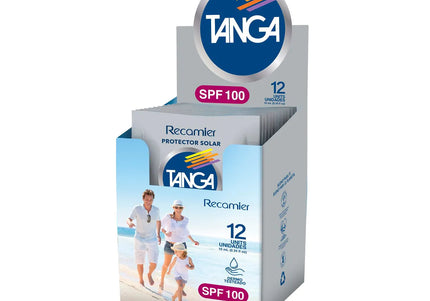 Bloqueador Tanga Crema Spf 100 10 Ml 12 Sobres