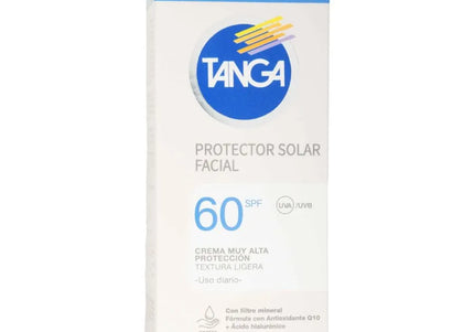 Bloqueador Facial Tanga Spf 60 50 Ml