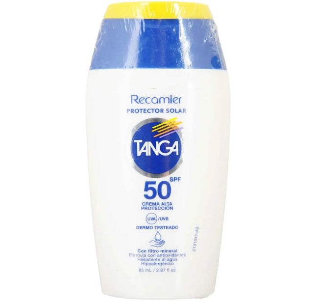 Bloqueador Tanga Spf50+ 85 Sfp4 +85 Gratis Gel after Sun 85Ml