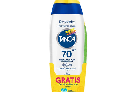 Bloqueador Tanga Spf 70 220 Ml + Gel After 130Ml