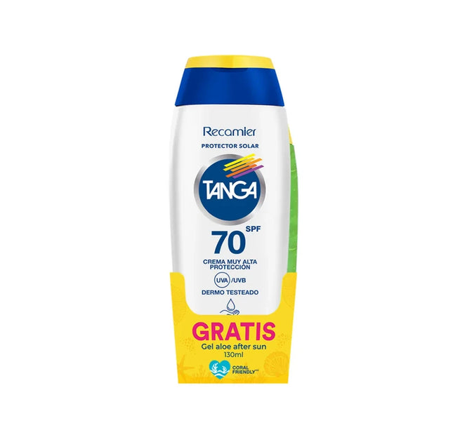 Bloqueador Tanga Spf 70 220 Ml + Gel After 130Ml