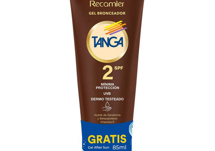 Bloqueador Tanga Spf2 Gel 200Ml Gratis Gel after Sun 85Ml