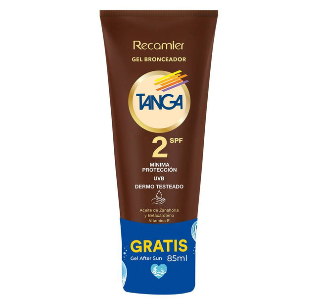Bloqueador Tanga Spf2 Gel 200Ml Gratis Gel after Sun 85Ml