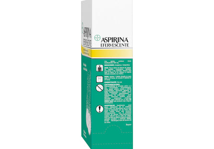 Aspirina Efervescente 500 Mg 50 Tabletas
