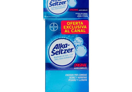 Alka Seltzer Pague 64 Lleve 74 Tbs