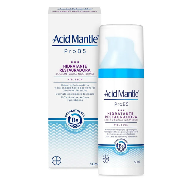 Acido Mantle Pro B5 Limpiador Facial Noche 50 Ml