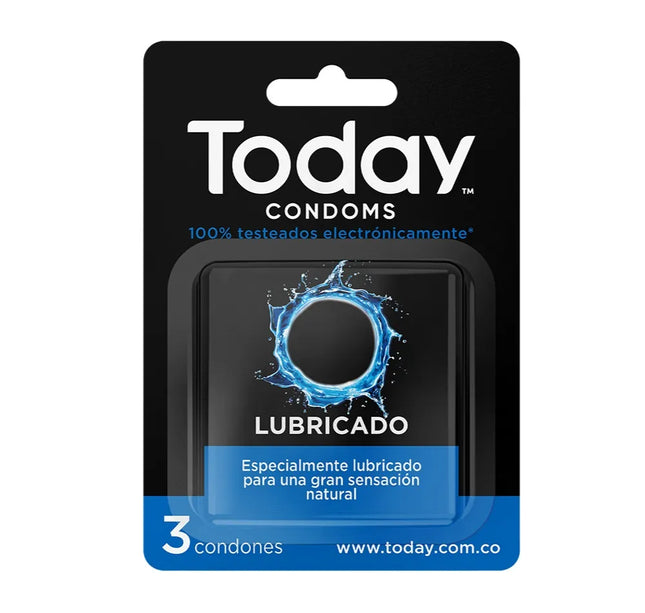 Preservativo Today Lubricado 3 Und