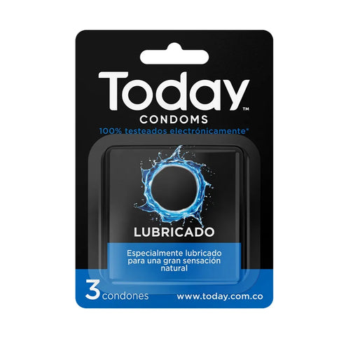 Preservativo Today Lubricado 3 Und