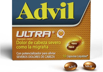 Advil Ultra 10 Capsulas