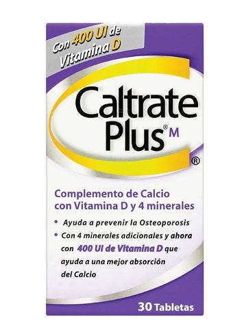 Caltrate Plus 400Ui 30 Tbs