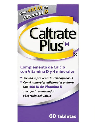 Caltrate Plus 400Ui 60 Tbs