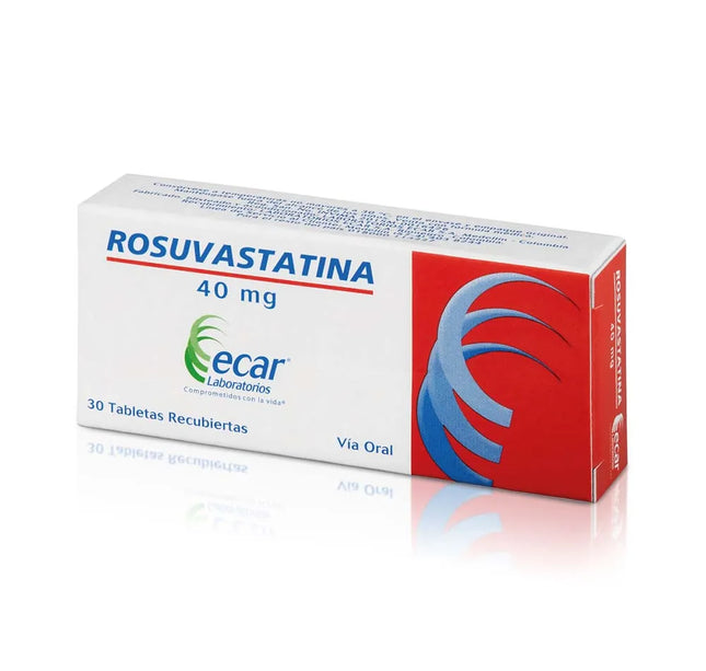 Rosuvastatina 40Mg 30 Tbs Ecar