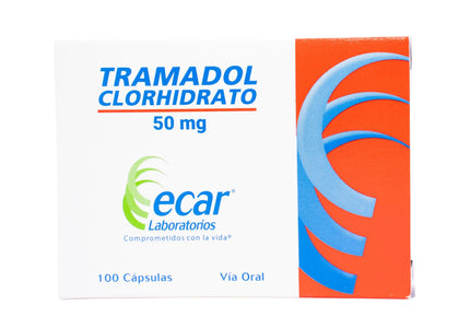 Tramadol Clorhidrato 50 Mg 100 Caps Ecar
