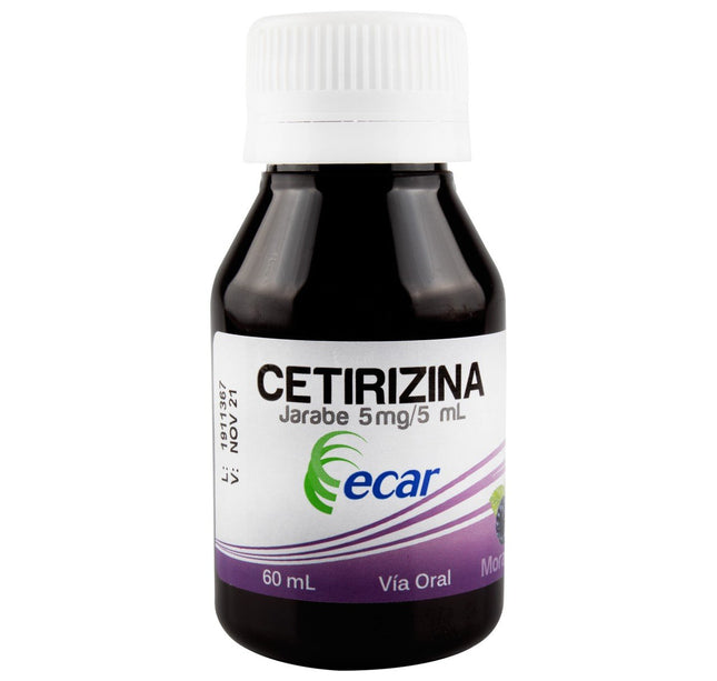 Cetirizcetirizina Jarabe 60 Ml Ecar