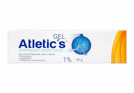 Atletics Diclofenaco Gel Tubo 30 Gr