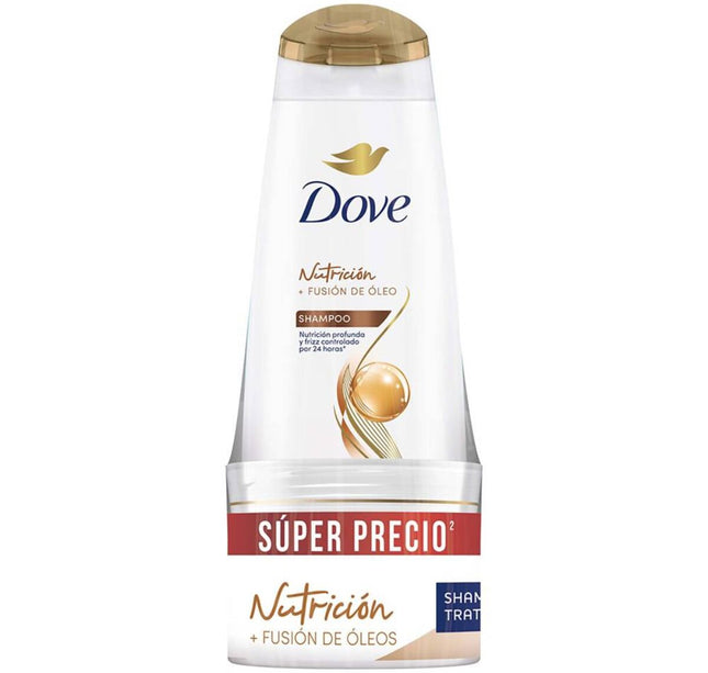 Shampoo Dove Nutricion 370Ml+Tratamiento Nutural 300Gr